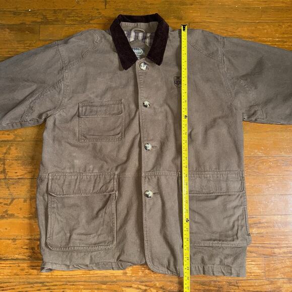 Vintage UPS Employee Costume Jacket Blanket Lined Chore Jacket Corduroy - Picture 10 of 11